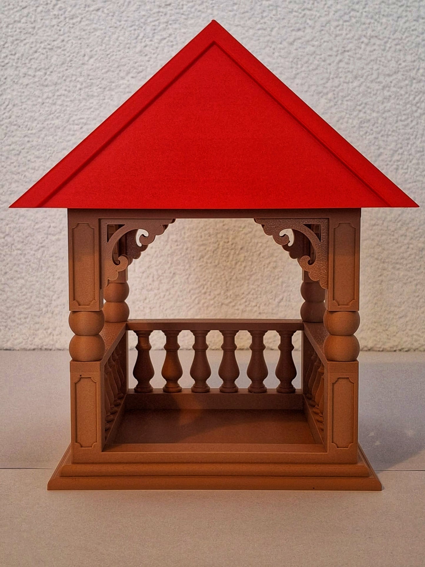 Vogel Futterhaus im Barock-Stiel