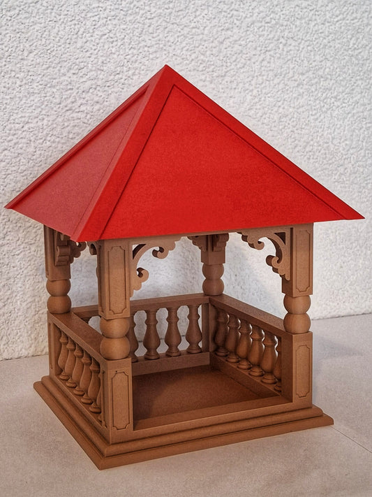 Vogel Futterhaus im Barock-Stiel