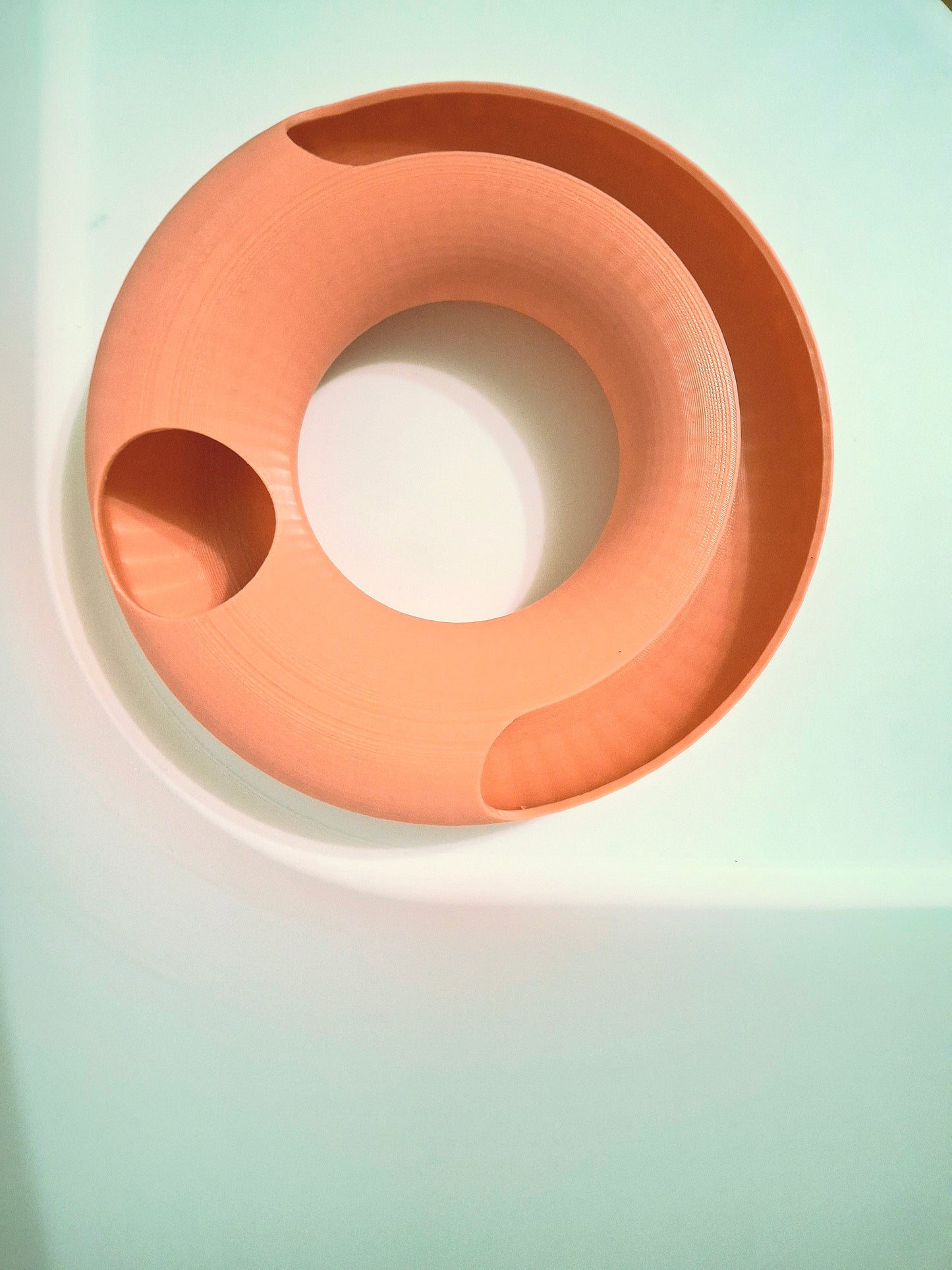 Interaktive Katzen-Kugelbahn „Endless Circle“