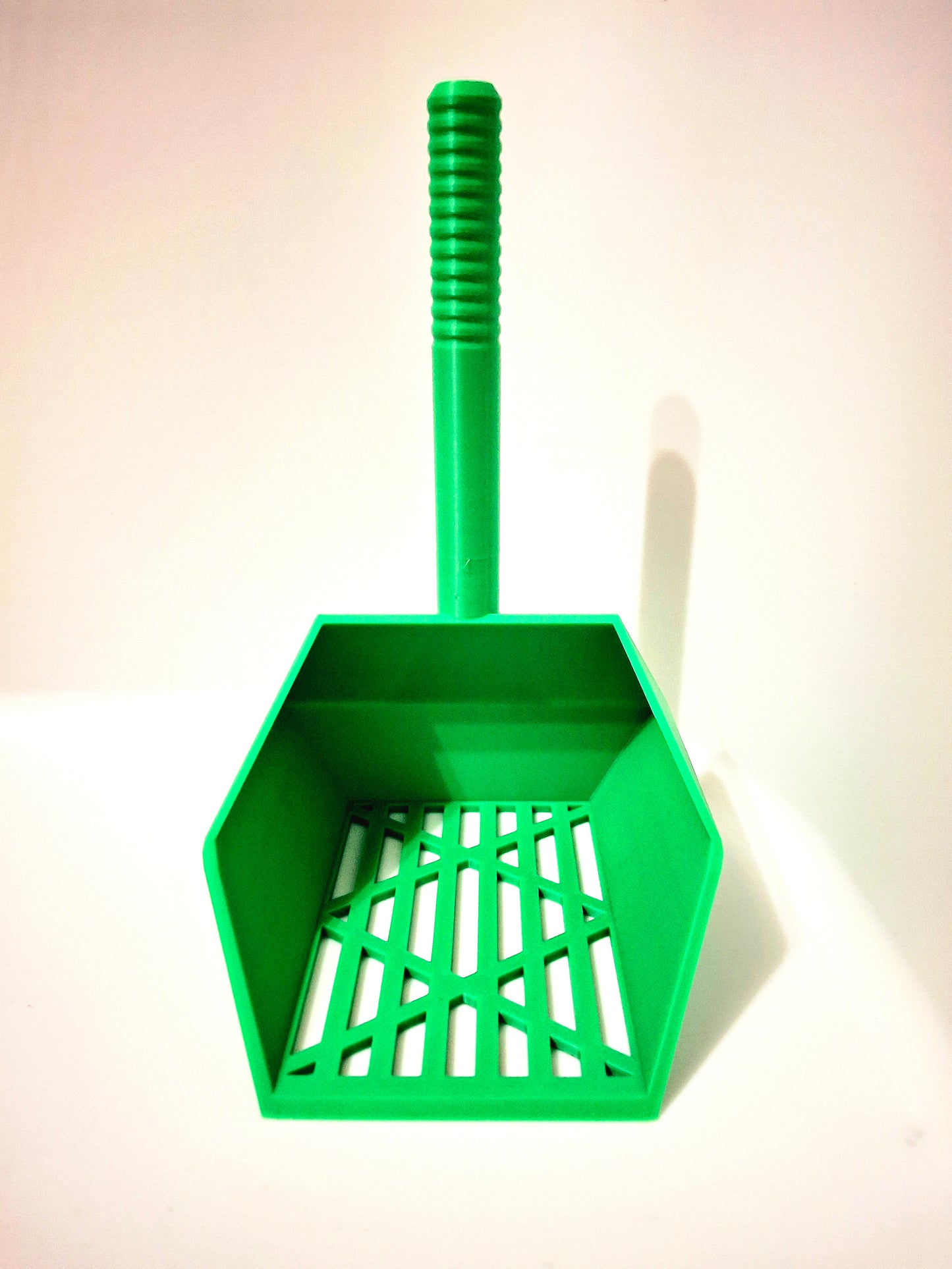 Ergonomische Katzenstreu-Schaufel