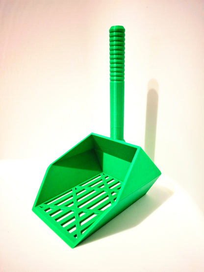 Ergonomische Katzenstreu-Schaufel