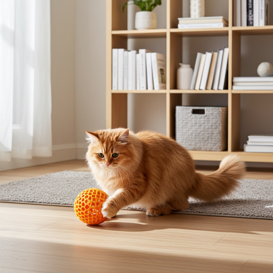 Voronoi-Leckerli-Ball für Katzen