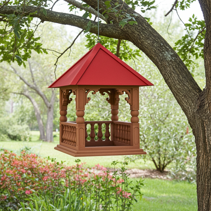 Vogel Futterhaus im Barock-Stiel